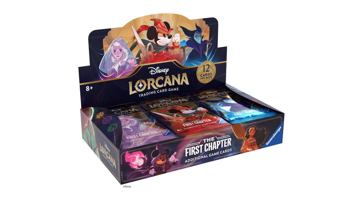 Disney Lorcana TCG: The First Chapter Booster Display Box (24 Packs)