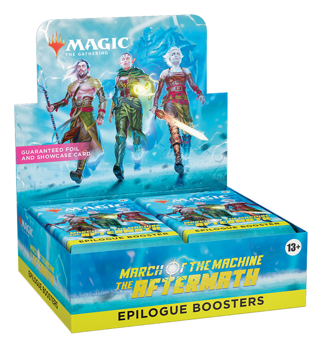 Magic the Gathering: March of the Machine The Aftermath Epilogue Booster Display Box | 24 Packs (120 Magic Cards)