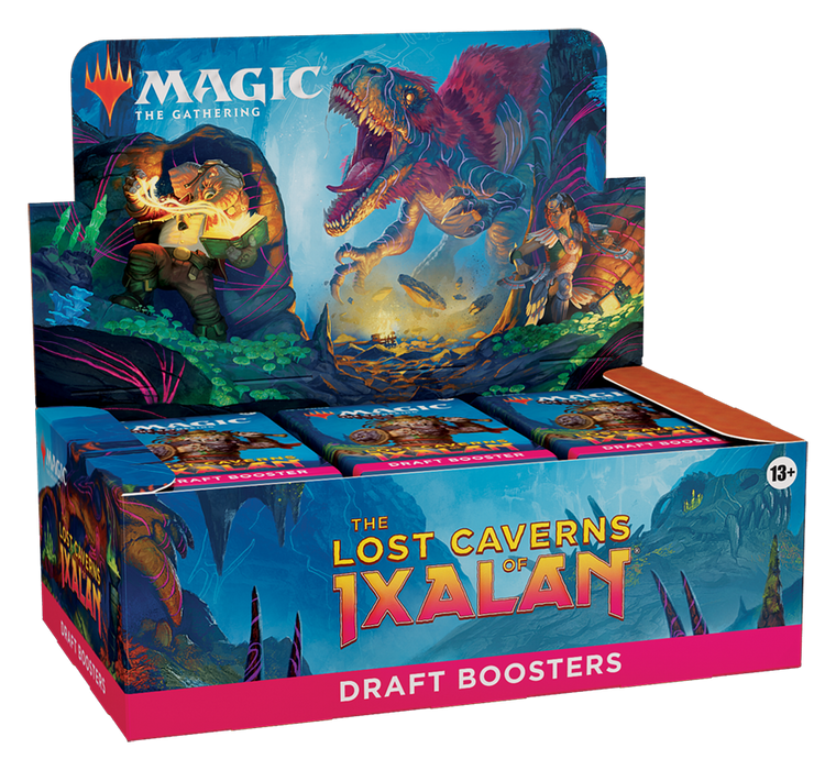 Magic: The Gathering The Lost Caverns of Ixalan Draft Booster Box - 36 Packs + 1 Box Topper Card