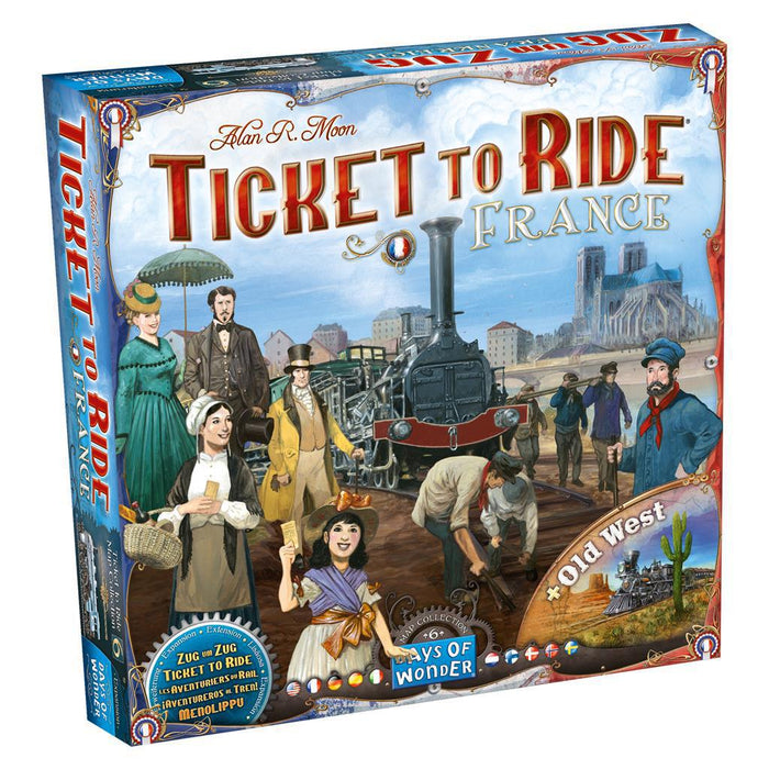 Ticket To Ride: France and Old West Map 6