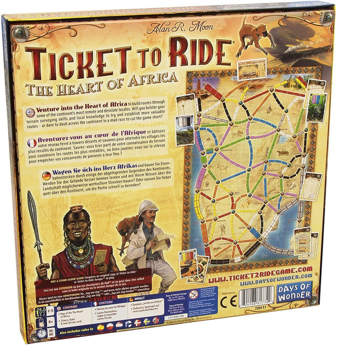 Ticket to Ride: The Heart of Africa