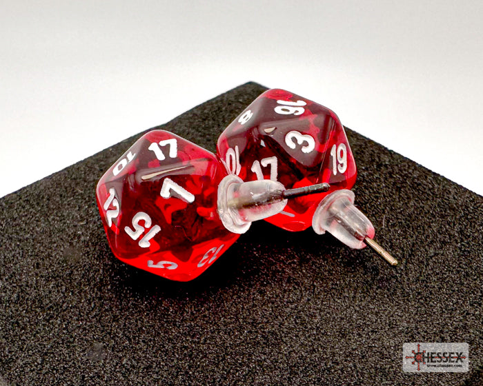 Chessex - Stud Earrings Mini D20 [Pick One]