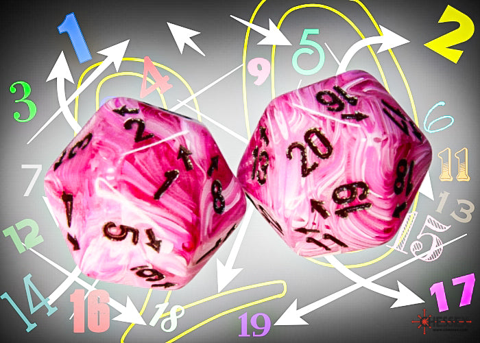 Chessex - Countup Countdown D20 Vortex [Choose One]