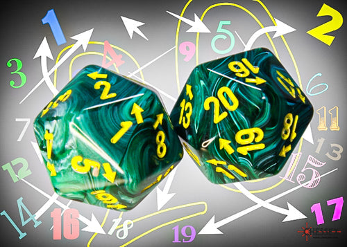 Chessex - Countup Countdown D20 Vortex [Choose One]