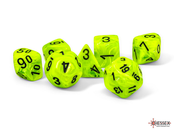 Chessex - Vortex Mega-Hedral 7 Die Set [Choose A Color]