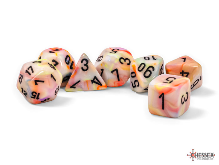 Chessex - Festive Mega-Hedral 7 Die Set [Choose A Color]