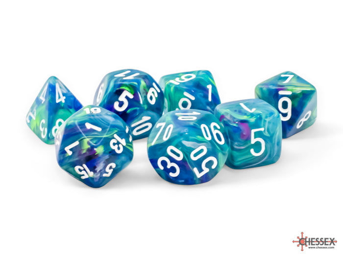 Chessex - Festive Mega-Hedral 7 Die Set [Choose A Color]