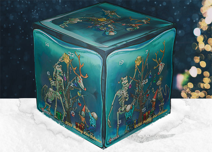 Chessex - 2025 Holiday Calendar Sampler