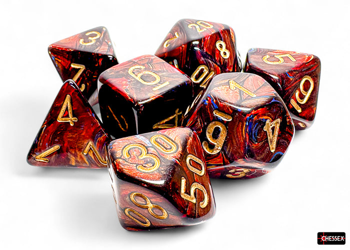 Chessex - Scarab Mega-Hedral 7 Die Set [Choose A Color]