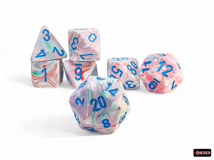 Chessex - Festive Mega-Hedral 7 Die Set [Choose A Color]