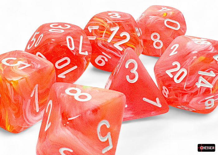 Chessex - Festive Mega-Hedral 7 Die Set [Choose A Color]
