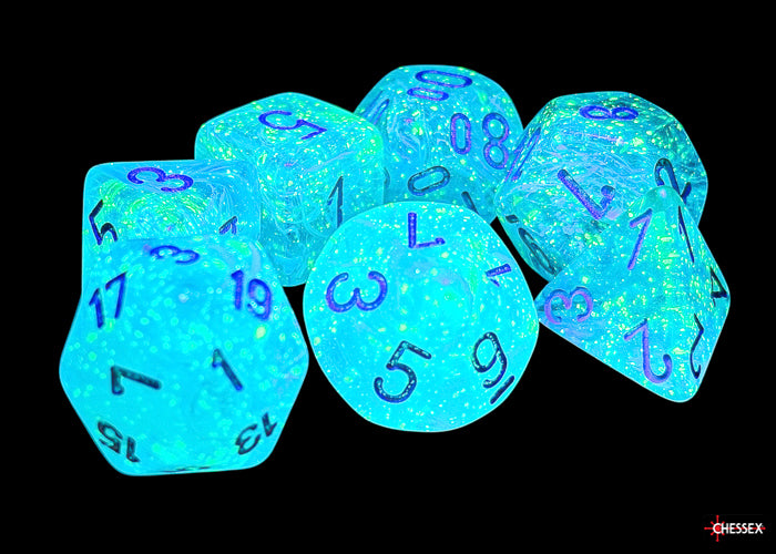 Chessex - Luminary Mega-Hedral 7 Die Set [Choose A Color]