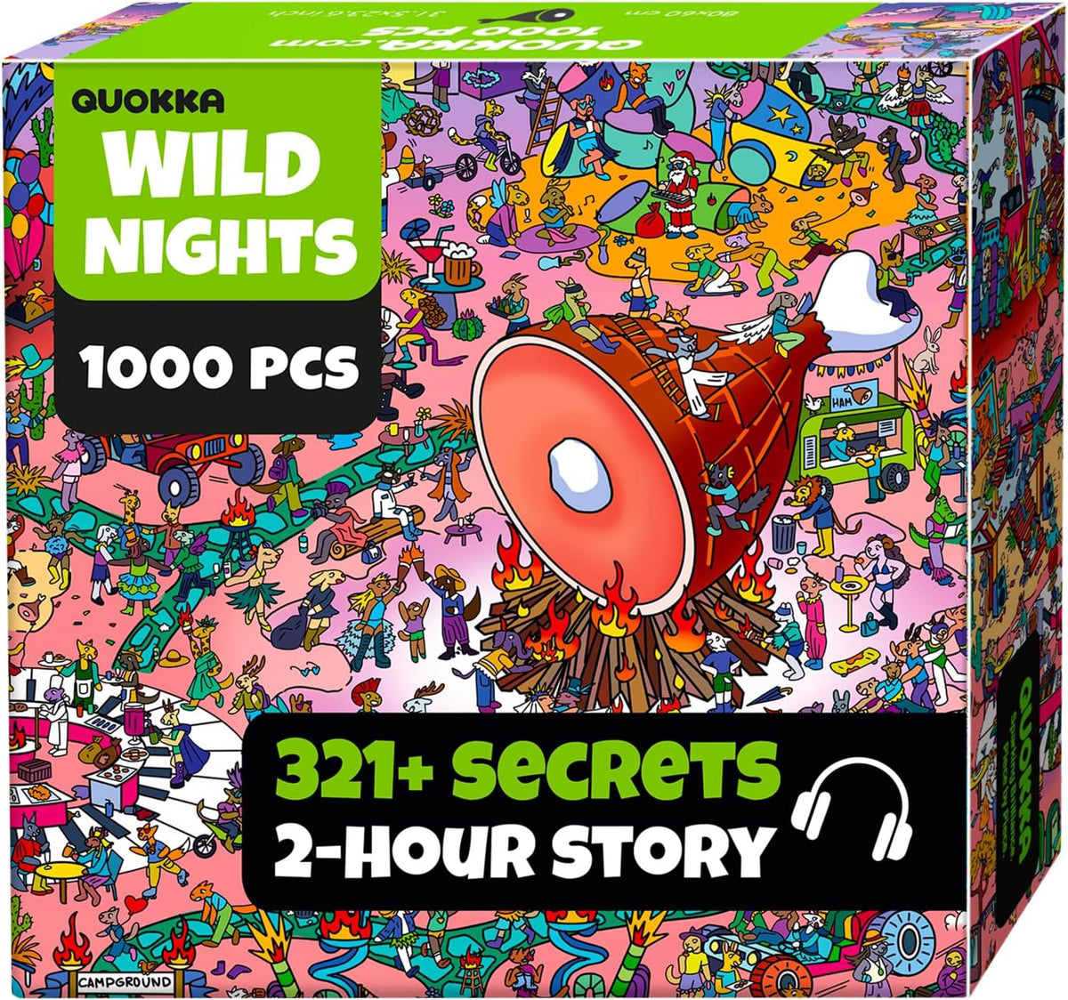 Puzzle: Quokka - Wild Nights (1000PC)
