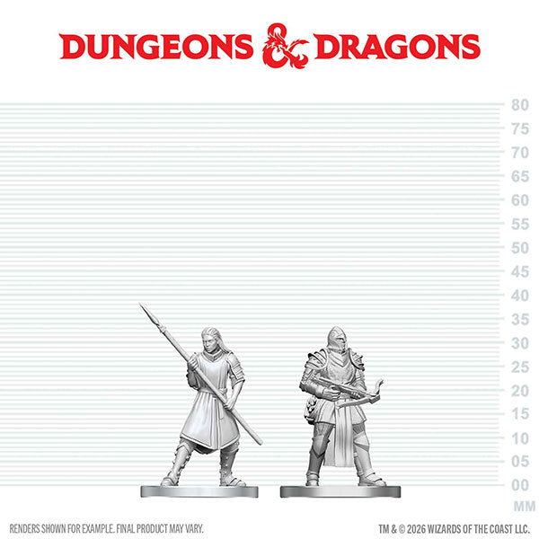 Nolzur's Marvelous Unpainted Miniatures - Town Guards