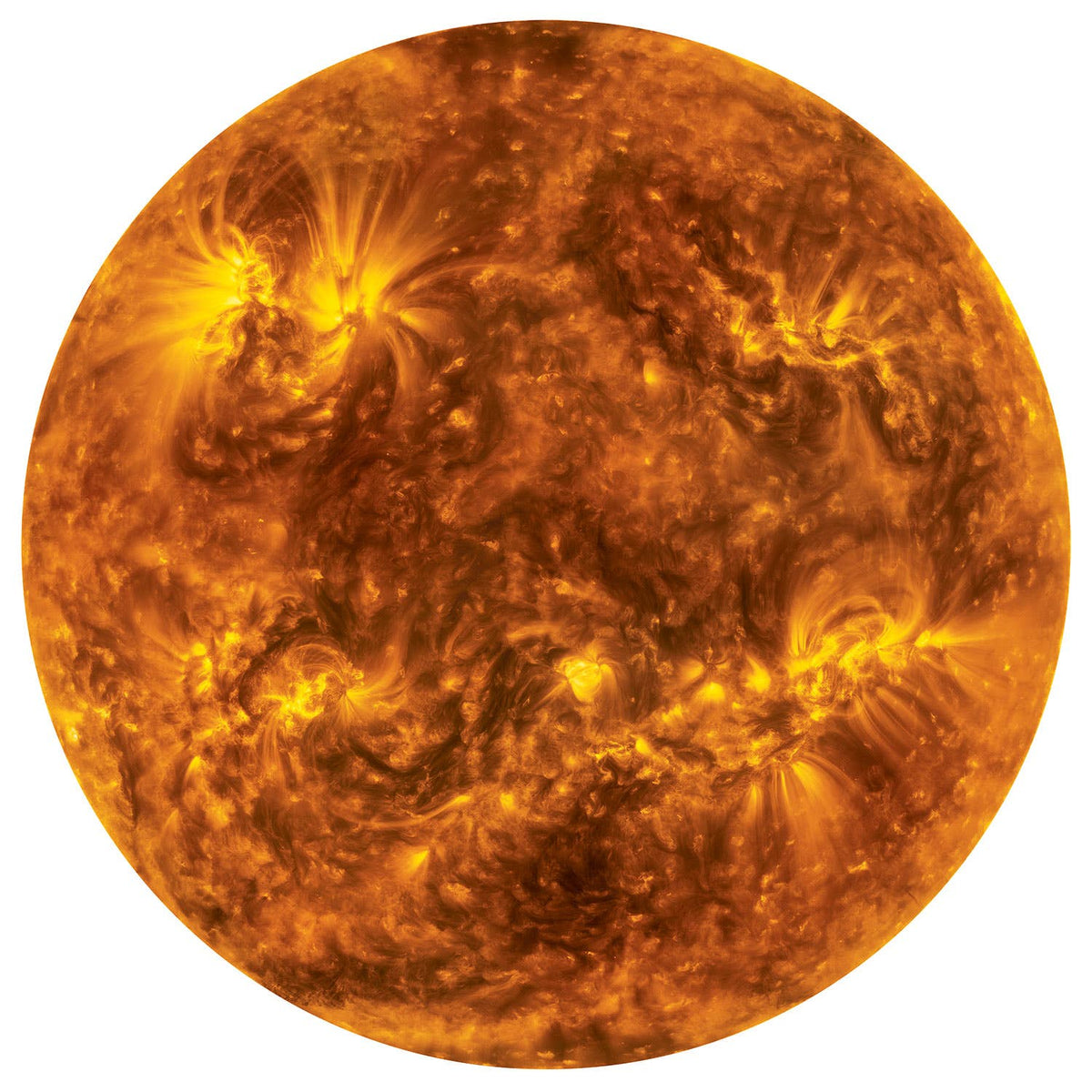 Puzzle: The Sun - 1000 Piece Round Puzzle