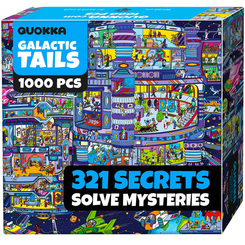 Puzzle: Quokka - Galactic Tails (1000PC)