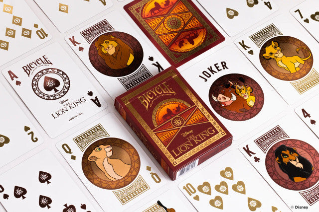 Playing Cards: Bicycle: Lion King