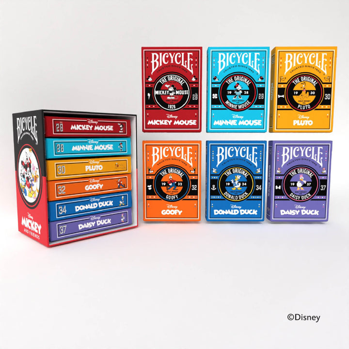 Playing Cards: Bicycle: Disney - Mickey & Friends (6 Decks)