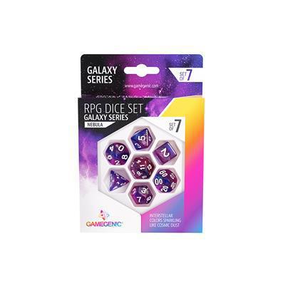 Gamegenic: RPG 7-Piece Dice Set - Galaxy Series [Choose A Color]