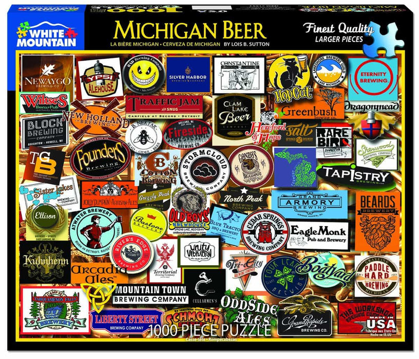 Michigan Beer - 1000 Piece Puzzle