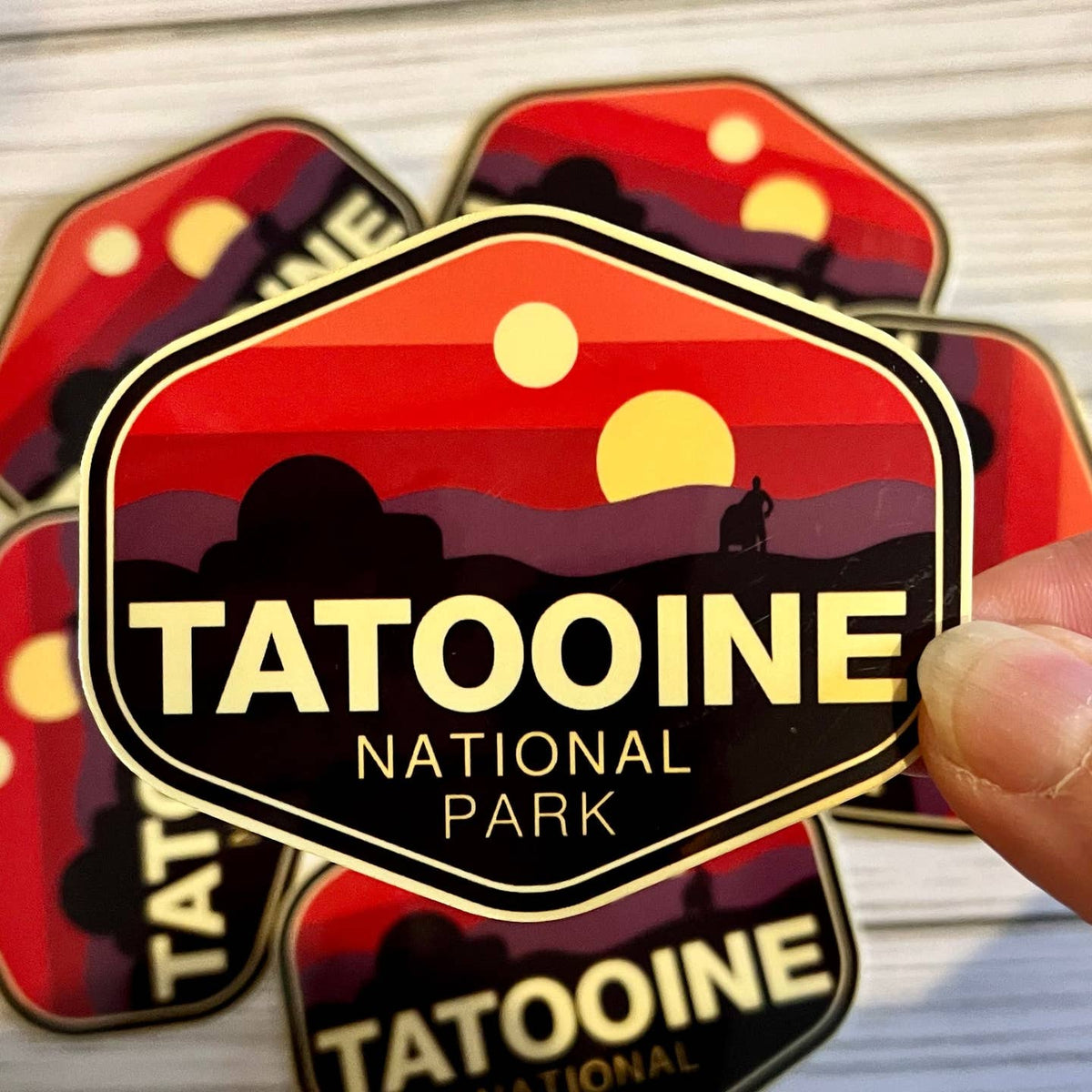 Star Wars Inspired National Park Vinyl Sticker