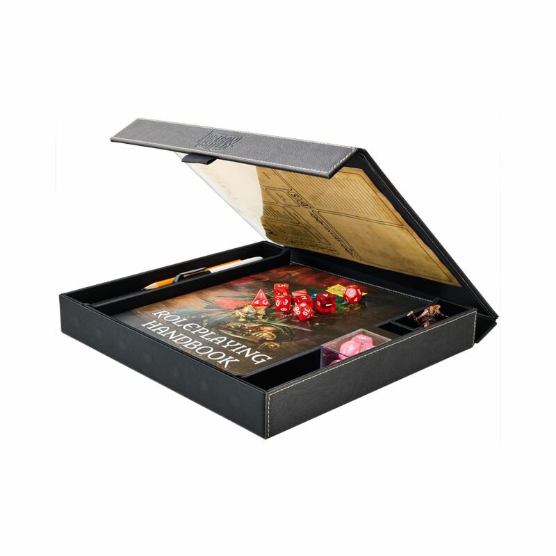 Dragon Shield: Roleplaying Player Companion RPG Accessory Box & Dice Tray [Choose A Color]