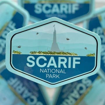 Star Wars Inspired National Park Vinyl Sticker