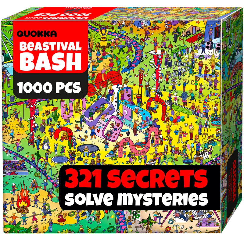 Puzzle: Quokka - Beastival Bash (1000PC)