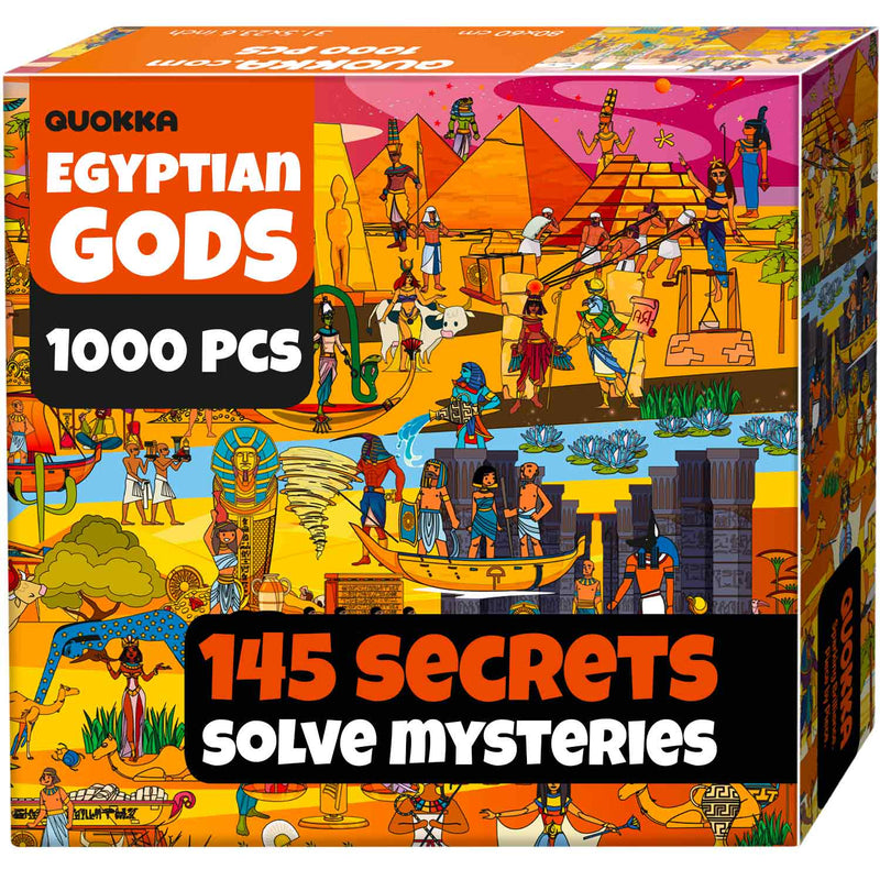 Puzzle: Quokka - Egyptian Gods (1000PC)