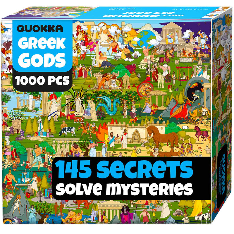 Puzzle: Quokka - Greek Gods (1000PC)
