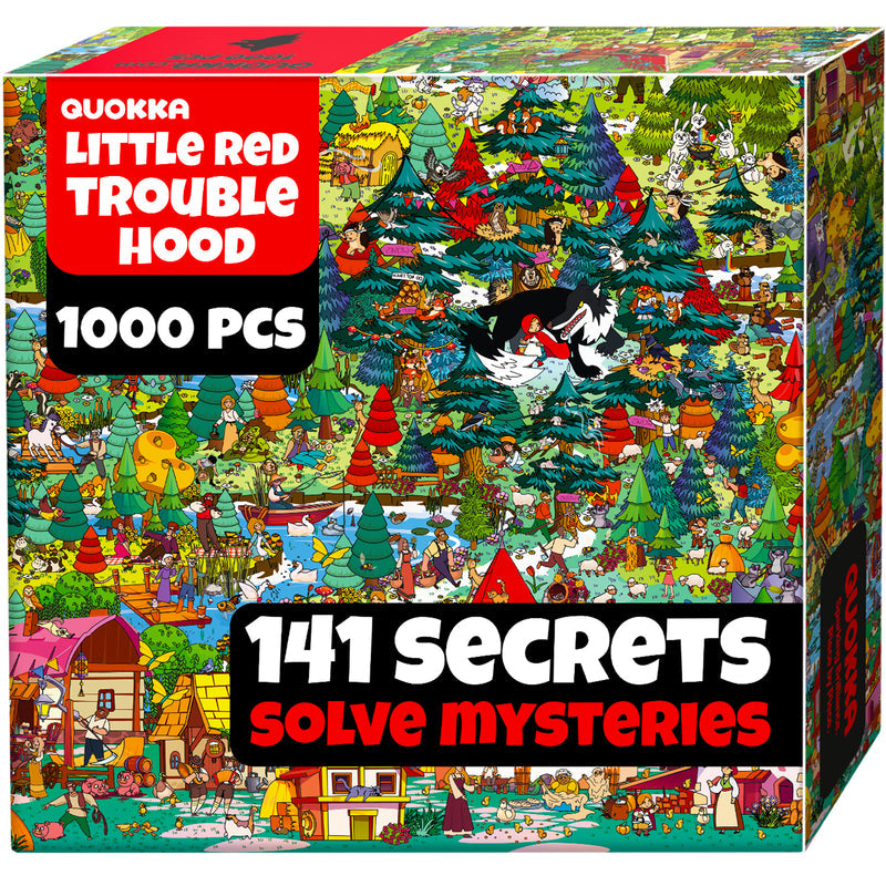 Puzzle: Quokka - Little Red Trouble Hood (1000PC)