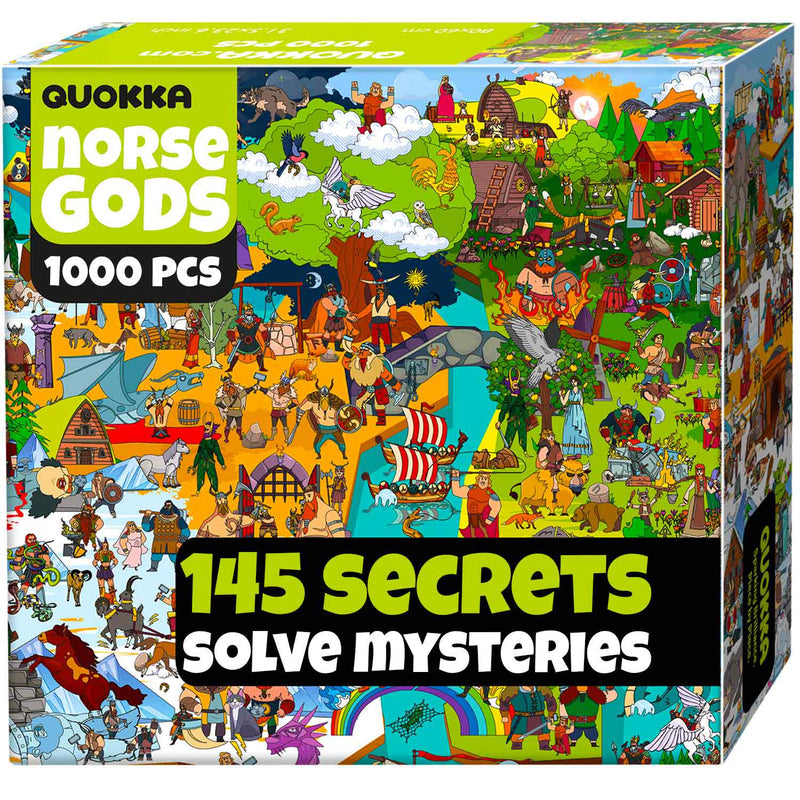Puzzle: Quokka - Norse Gods (1000PC)