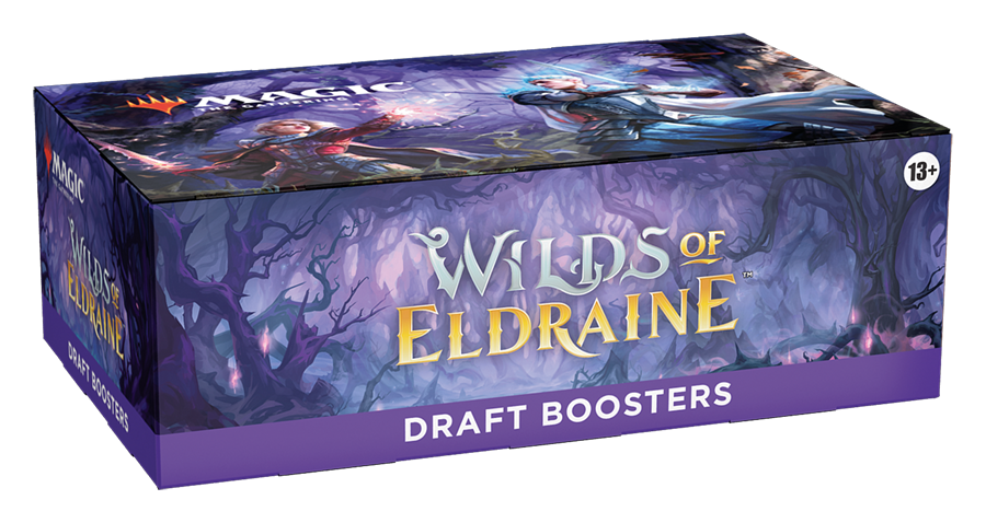 Magic: The Gathering Wilds of Eldraine Draft Booster Box - 36 Packs