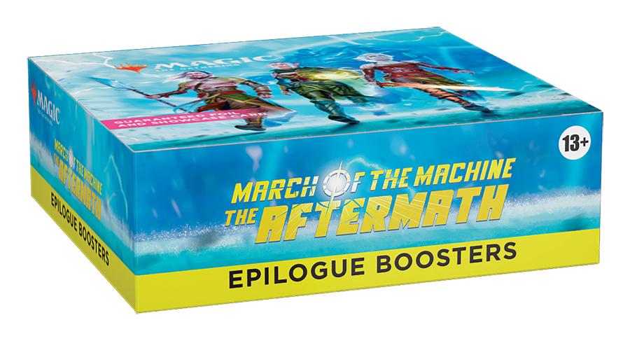 Magic the Gathering: March of the Machine The Aftermath Epilogue Booster Display Box | 24 Packs (120 Magic Cards)