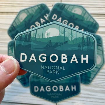 Star Wars Inspired National Park Vinyl Sticker