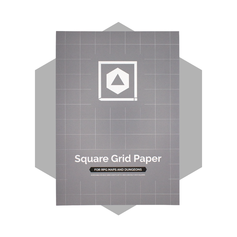 Square Grid Paper 1" and 1/2"