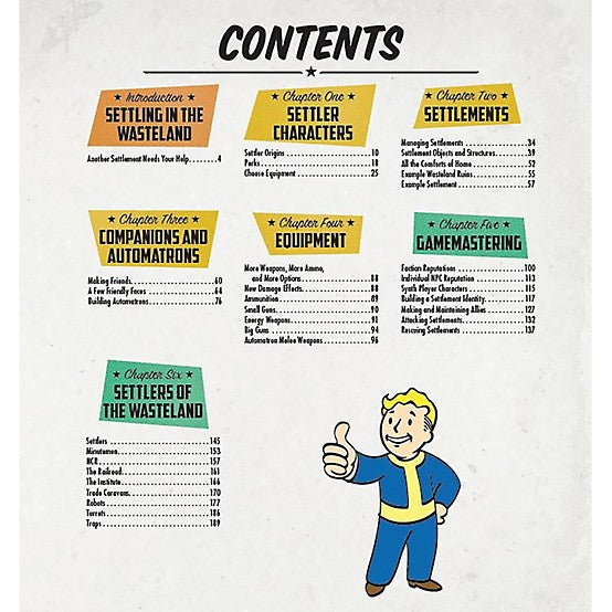 Fallout RPG: Settler's Guide Book