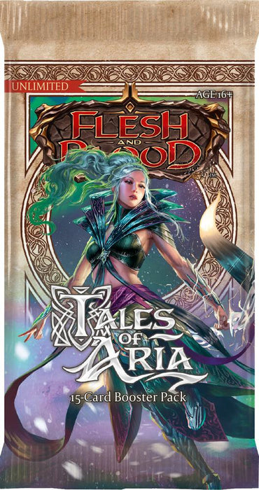 Flesh and Blood TCG: Tales Of Aria Unlimited Edition 15-Card Booster Pack