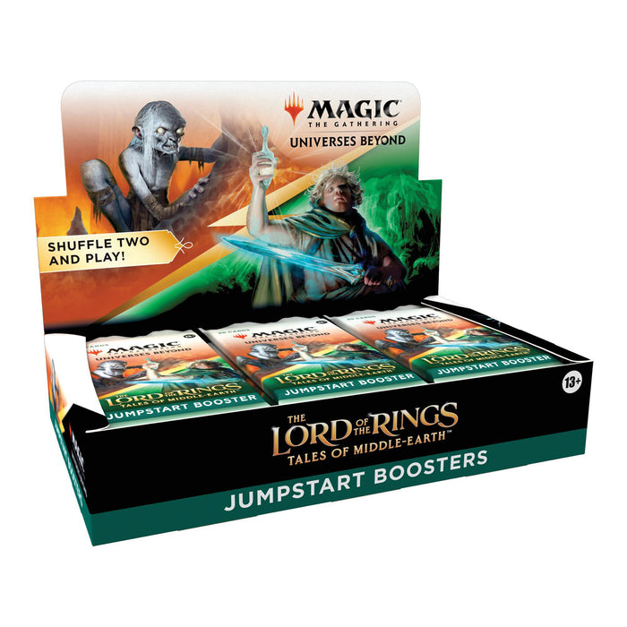 Magic: The Gathering The Lord of the Rings: Tales of Middle-earth Jumpstart Booster Box (18 Packs) - 2-Player Card Game