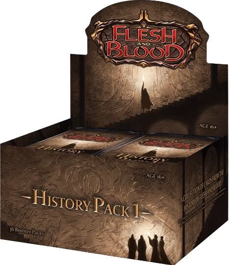 Flesh and Blood TCG: History Pack Volume 1 Booster Display Box