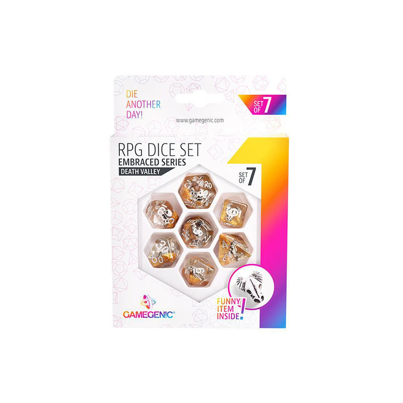 Gamegenic: RPG 7-PieceDice Set - Embraced Series [Choose A Color]