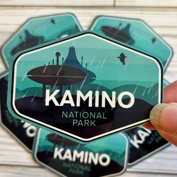 Star Wars Inspired National Park Vinyl Sticker