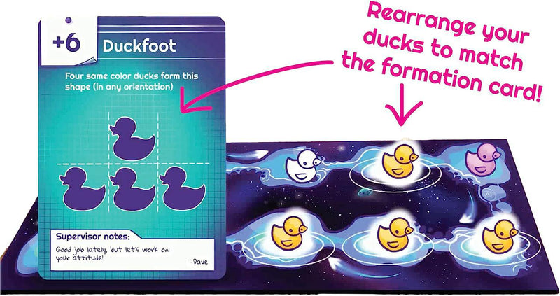 Abducktion: Base Game + IntergalacDuck Expansion Pack