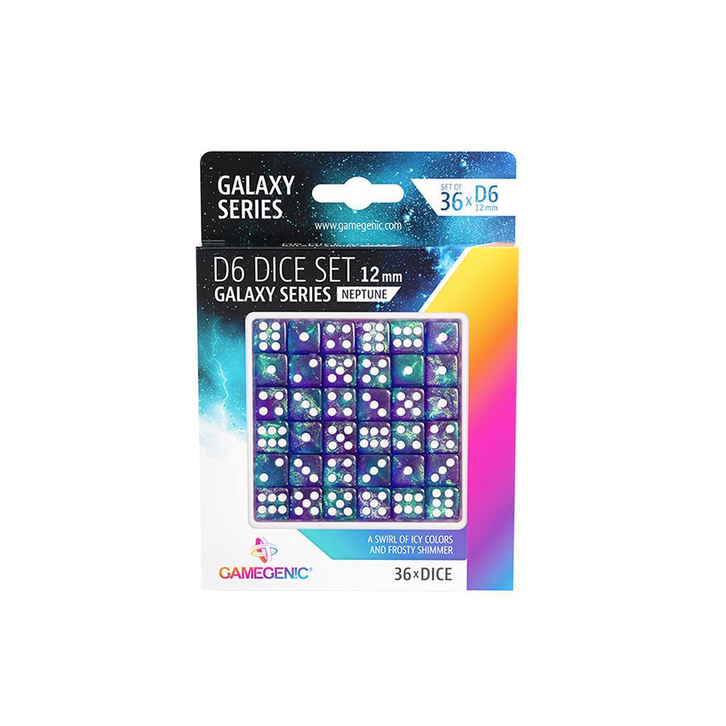 Gamegenic: D6 12mm Set Of 36 Dice - Galaxy Series [Choose A Color]