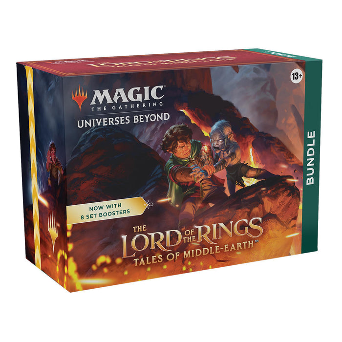 Magic: The Gathering The Lord of the Rings: Tales of Middle-earth Bundle - 8 Set Boosters + Accessories