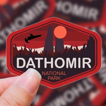 Star Wars Inspired National Park Vinyl Sticker