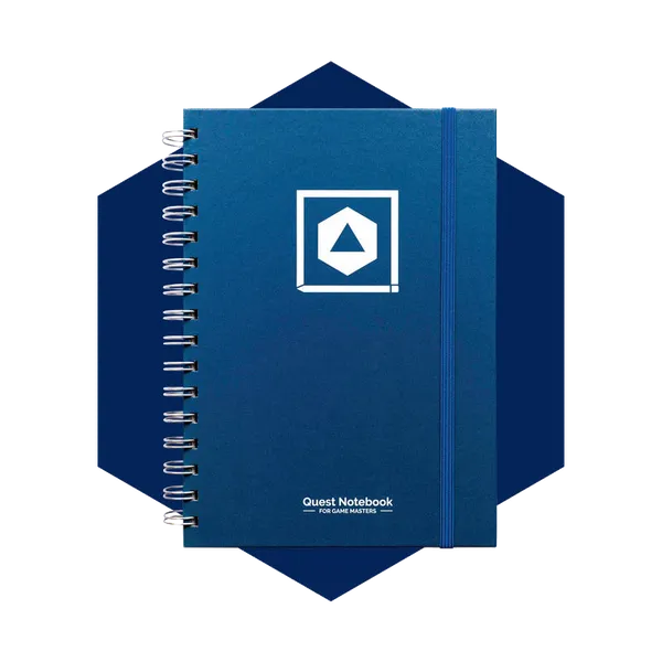 Quest Notebook for Players (D&D 5E) [Choose A Color]