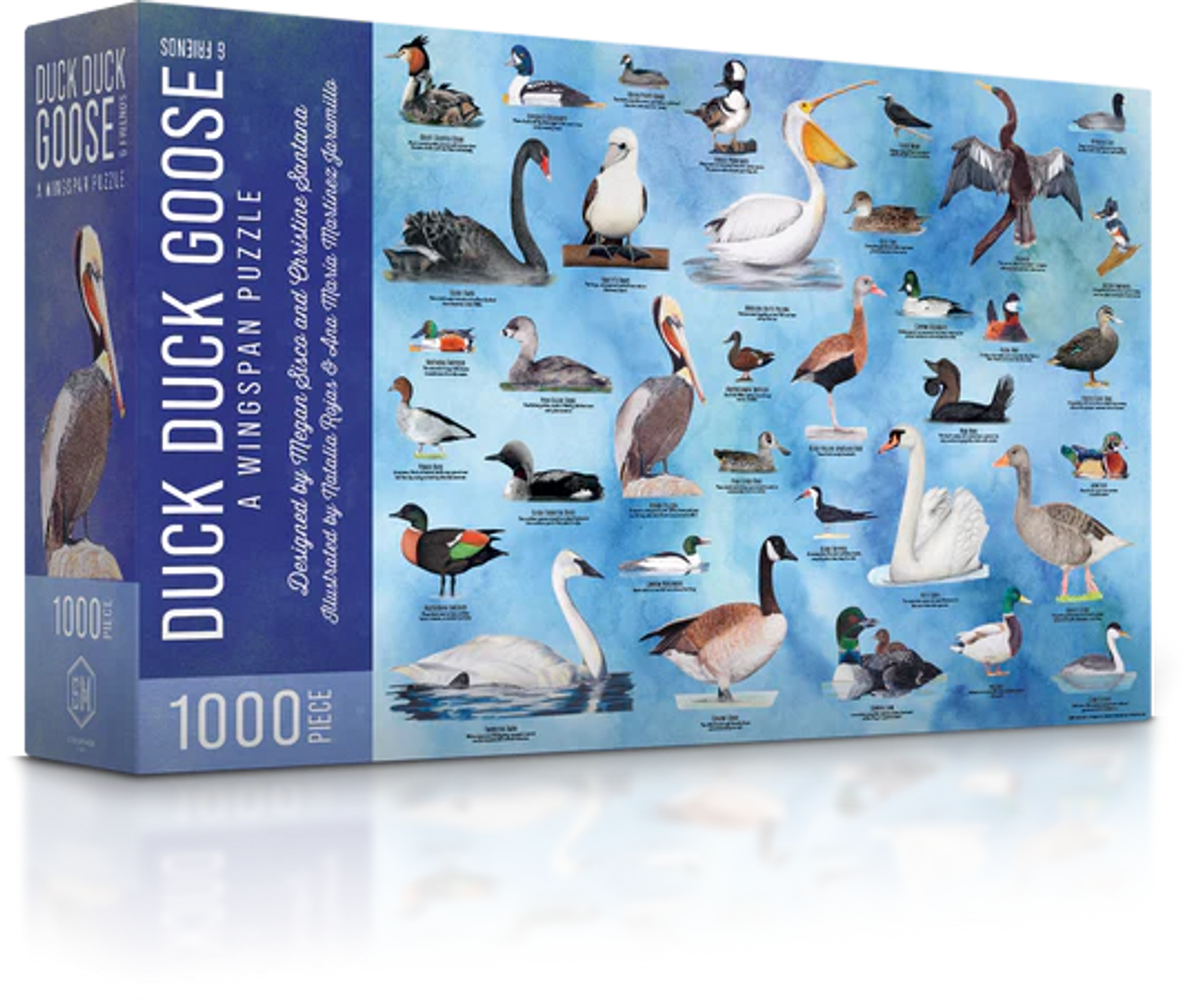 A Wingspan 1000 Piece Puzzle - Duck Duck Goose