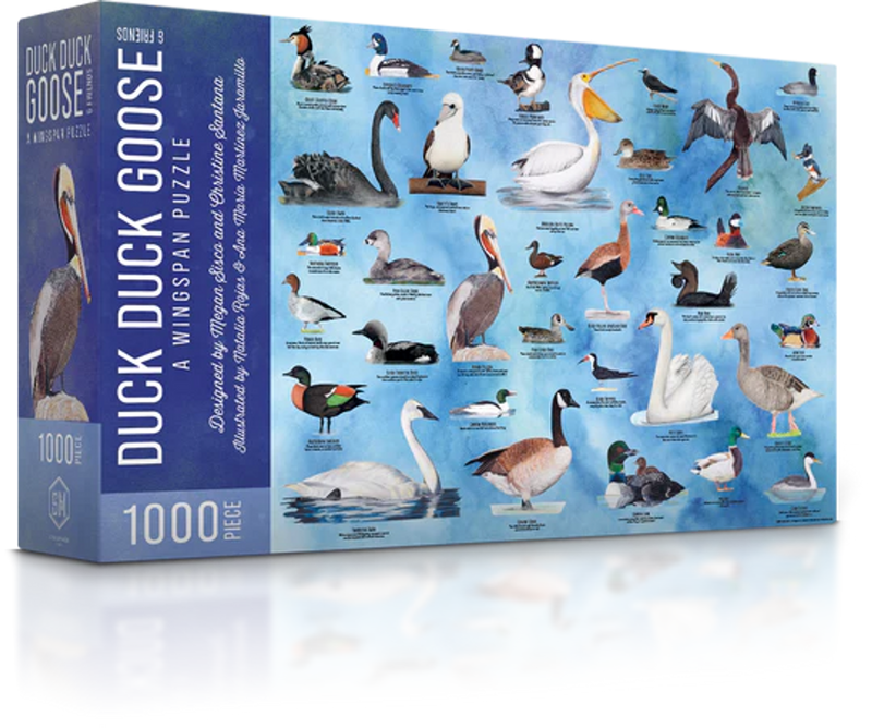 A Wingspan 1000 Piece Puzzle - Duck Duck Goose