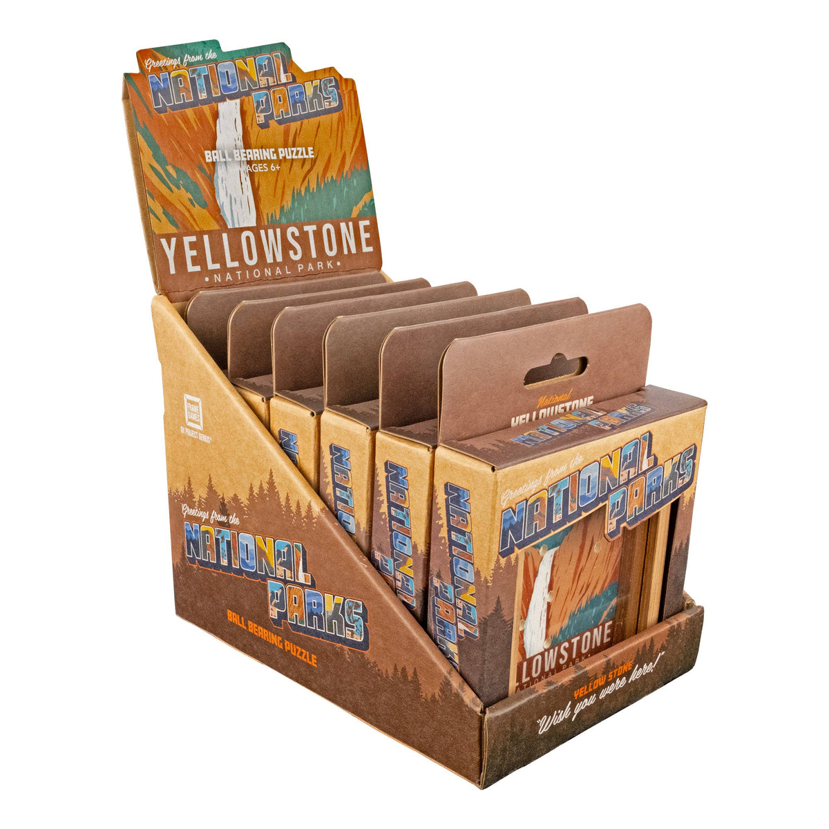 Yellowstone National Park Puzzle 6pc Display